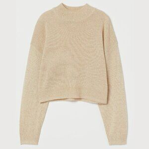 Divided H&M Cream Turtleneck Sweater - SZ‎ S